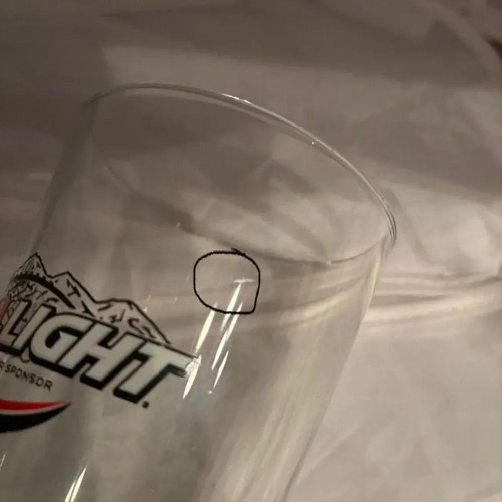 Coors Light Pittsburgh Steelers 16oz Glass